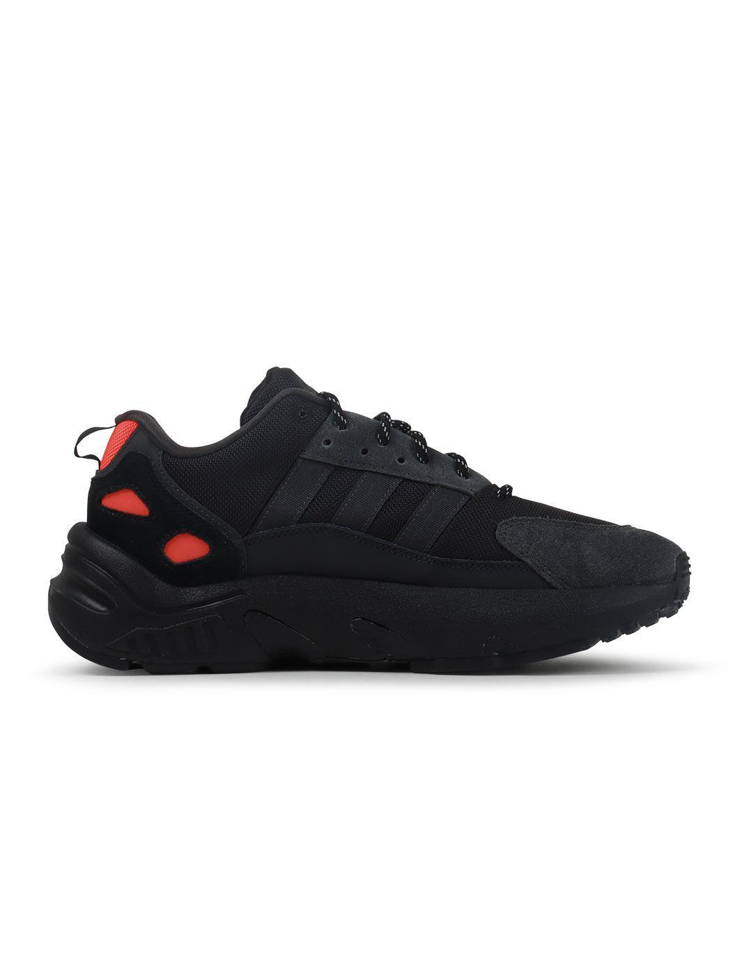 Adidas Mens Zx 22 Boost - Black Solar Red