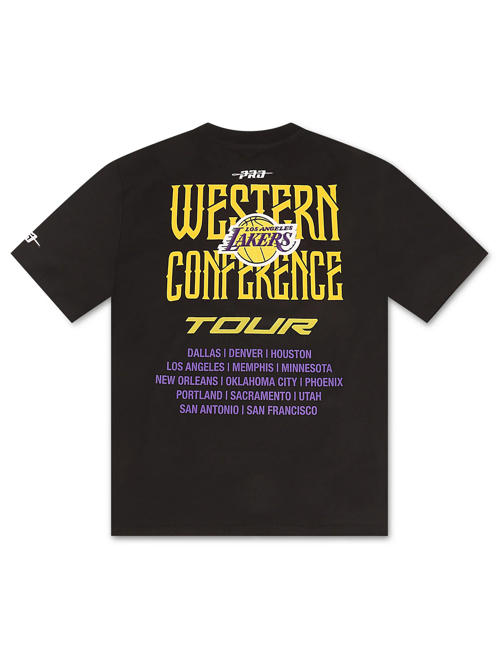 Pro Standard LA Lakers City Tour Tee - Black