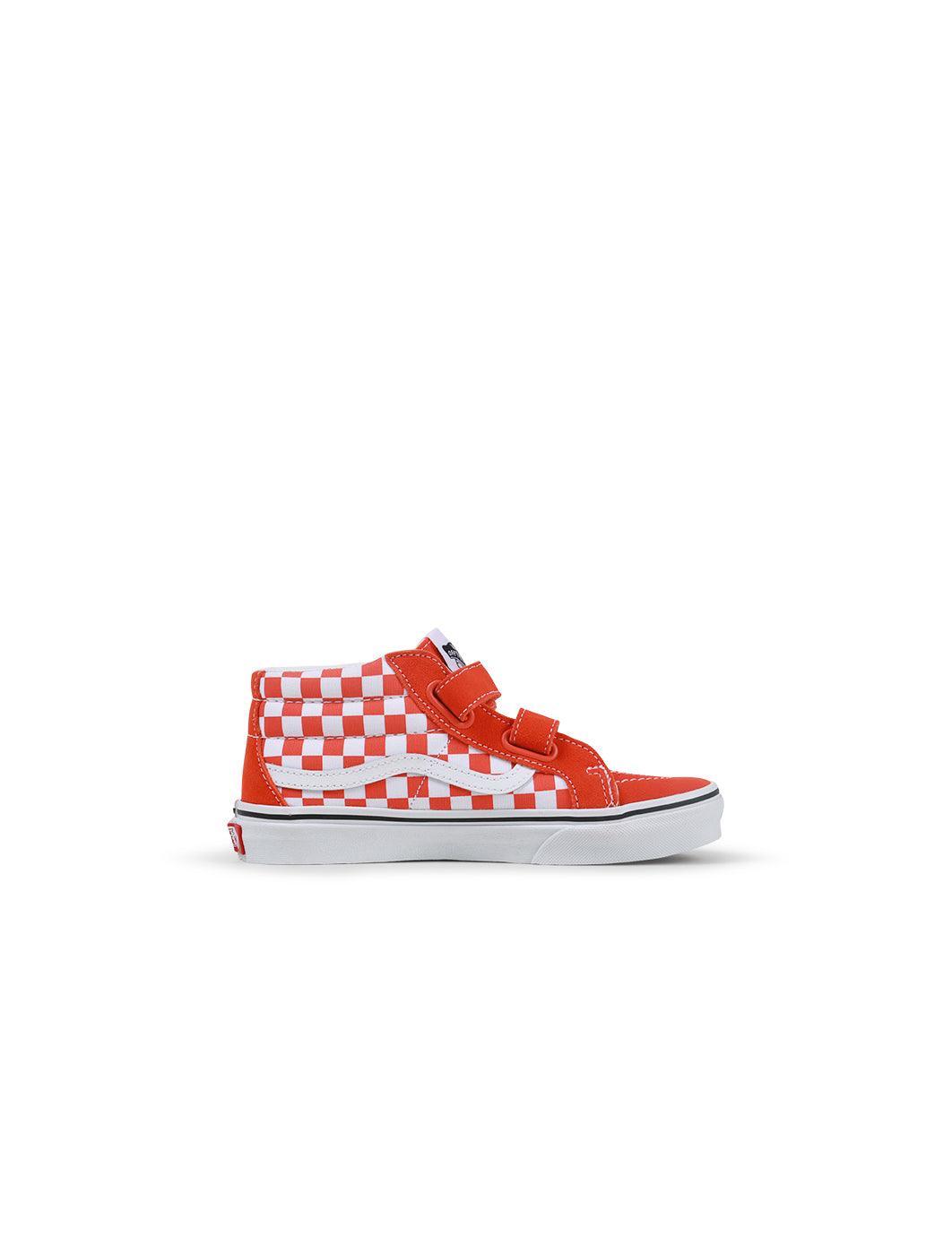Vans (TD) Sk8-Mid Reissue V - Checkerboard Orange