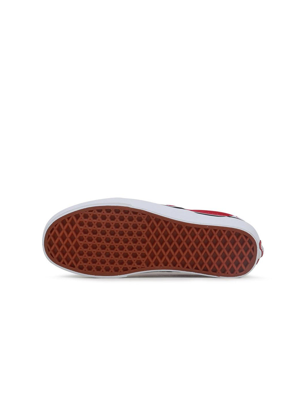 Vans Big Kids Classic Slip On - Checkerboard Red
