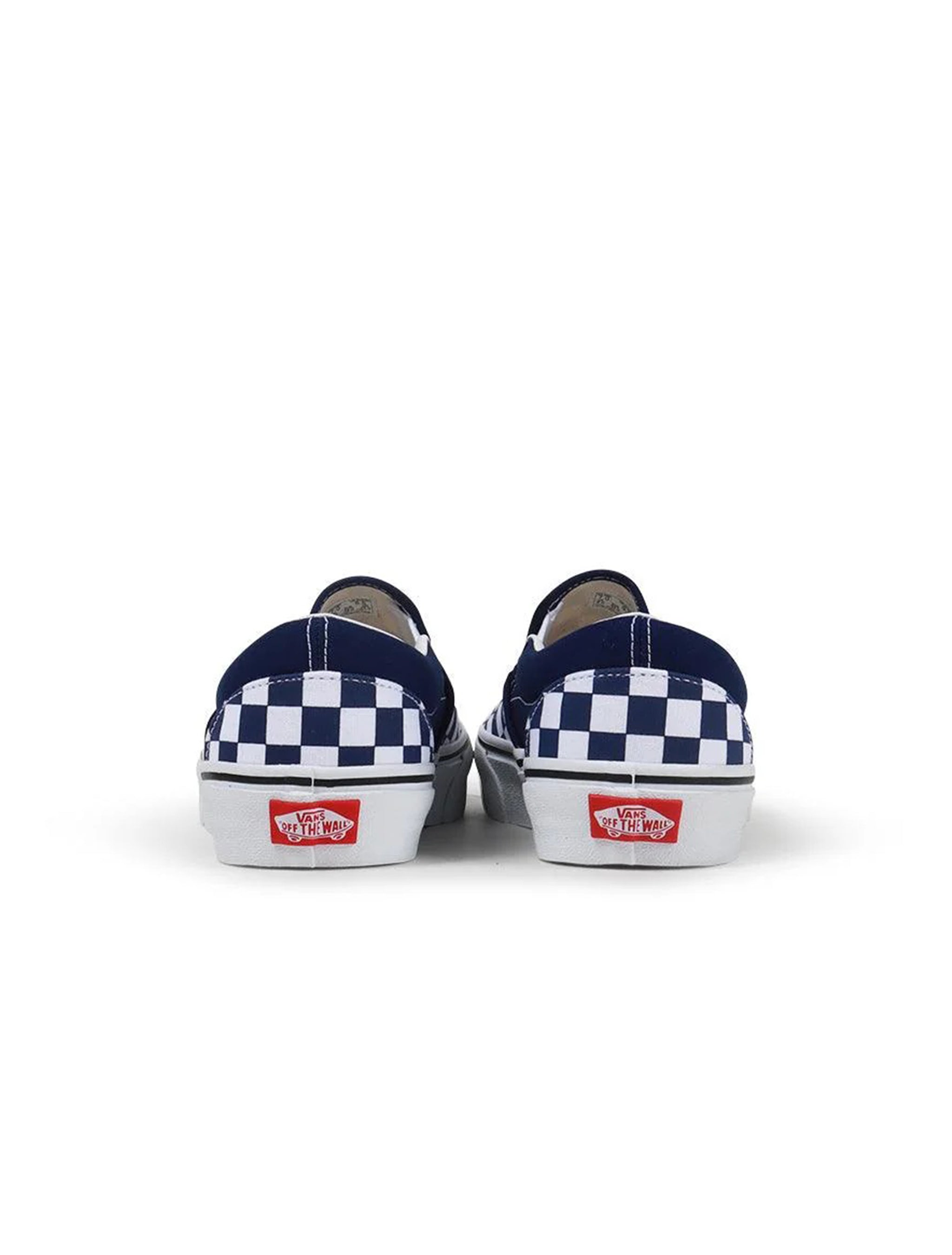 Vans Mens Classic Slip-O - Checkerboard Parisian Night