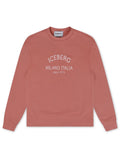 Iceberg Institutional Logo Crewneck - Salmon