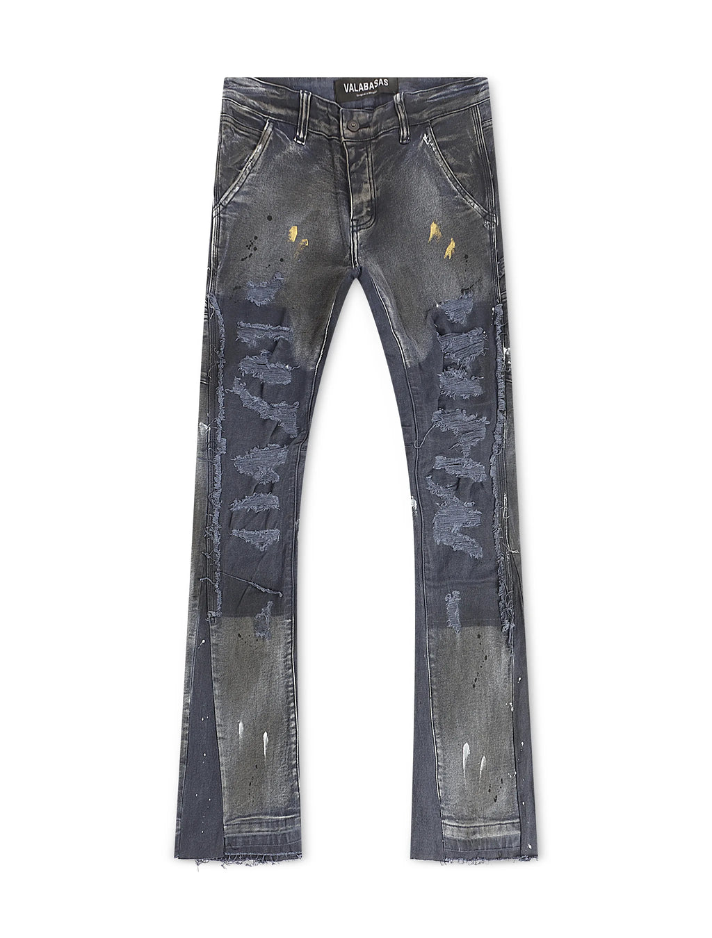 Valabasas Stellar Night Stacked Jeans - Dark Blue