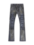 Valabasas Stellar Night Stacked Jeans - Dark Blue