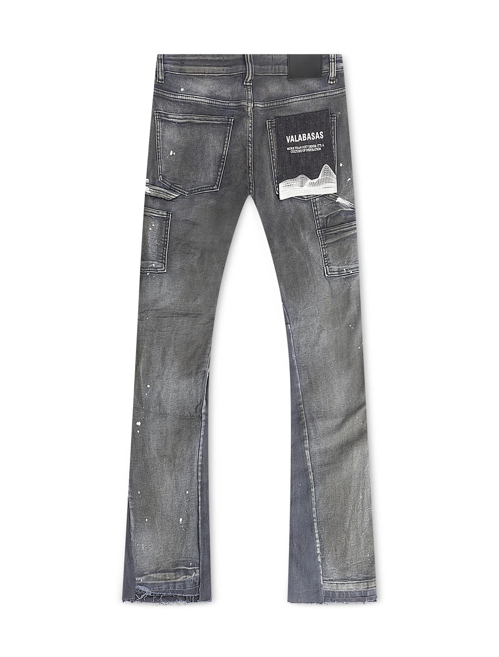 Valabasas Stellar Night Stacked Jeans - Dark Blue
