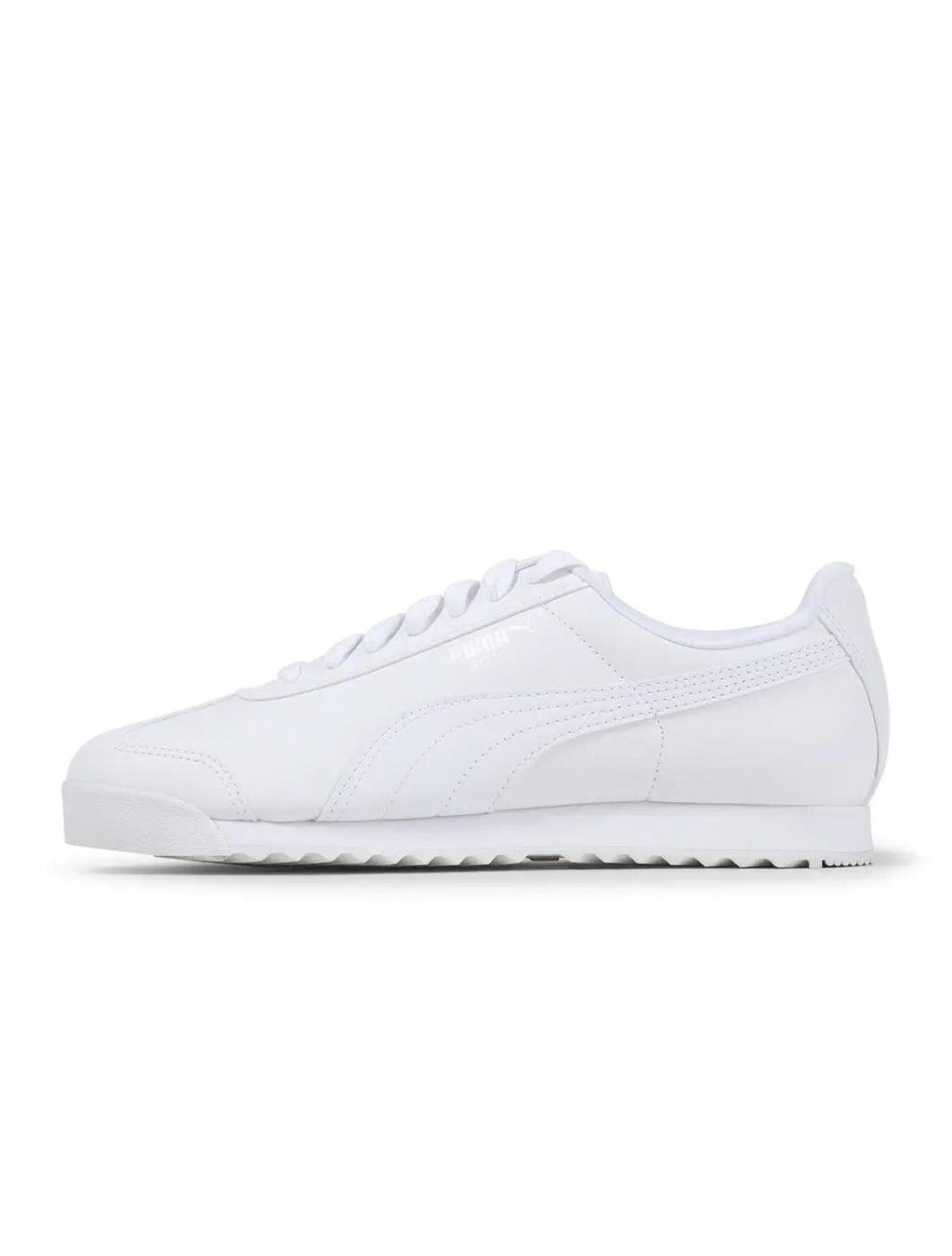 Puma Mens Roma Basic - White/ Light Grey