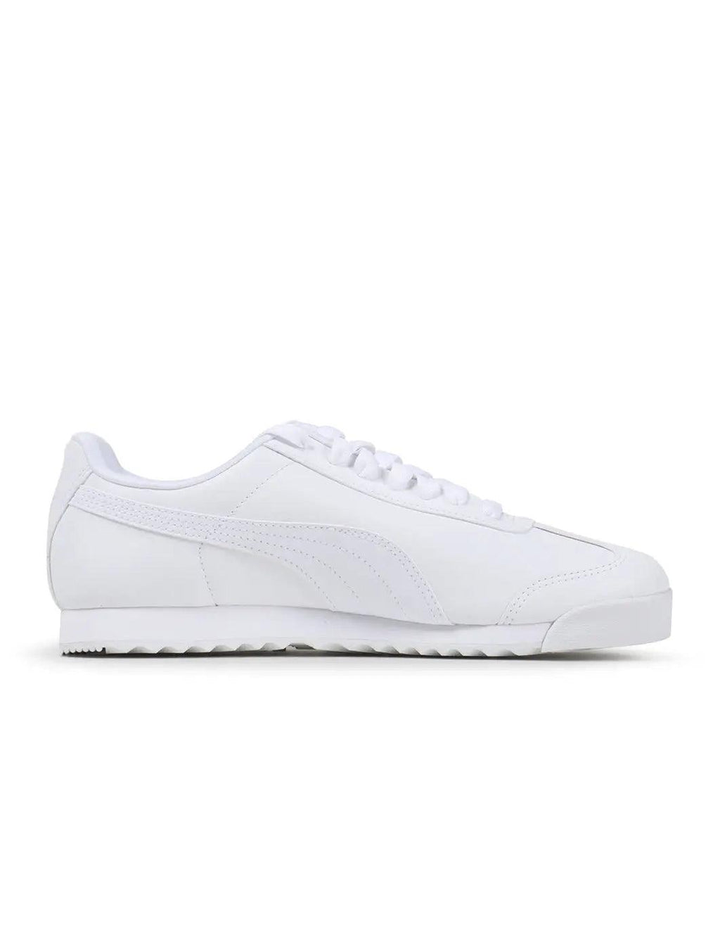 Puma Mens Roma Basic - White/ Light Grey