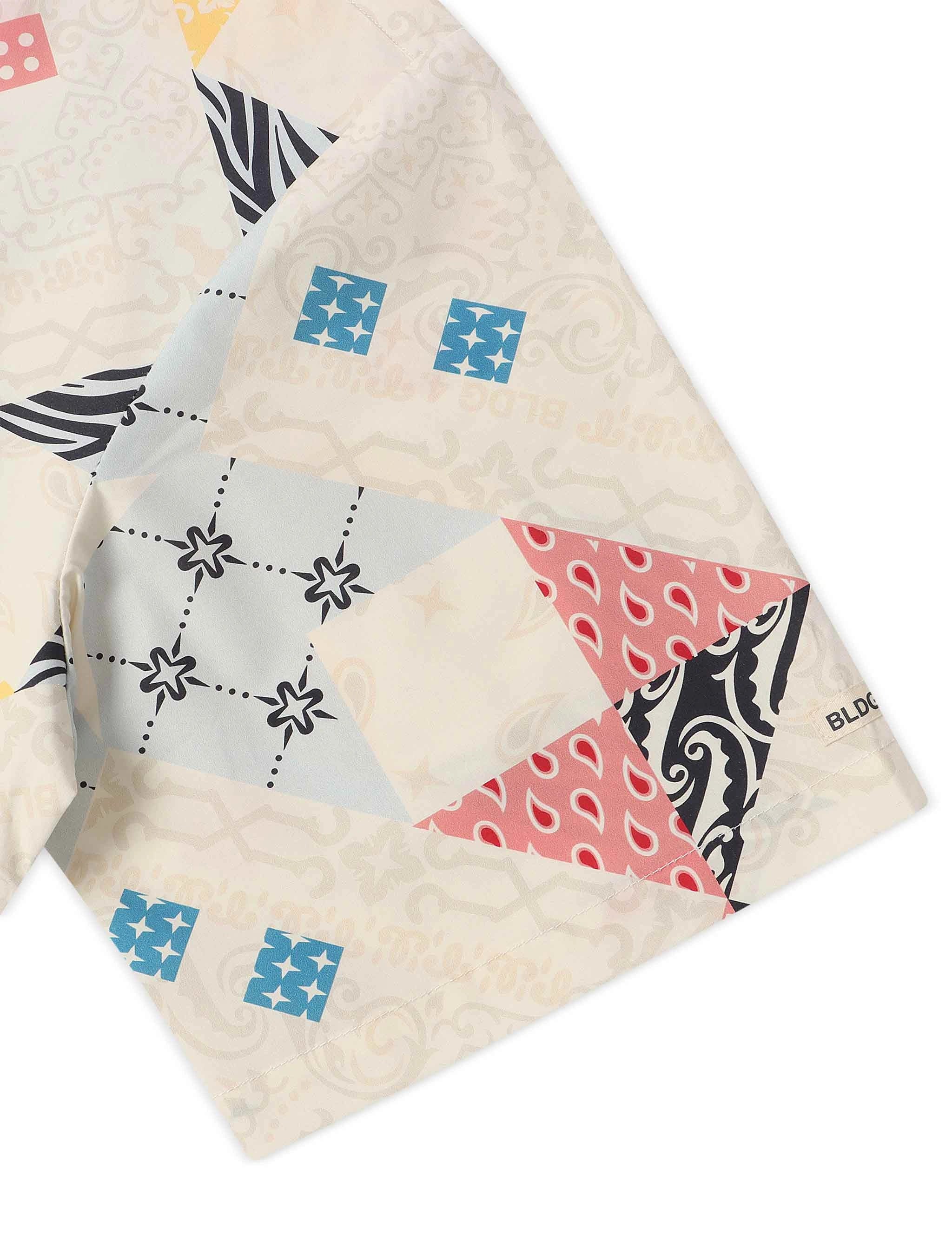 BLDG4 Puff Puff Woven Shirt - Whisper White