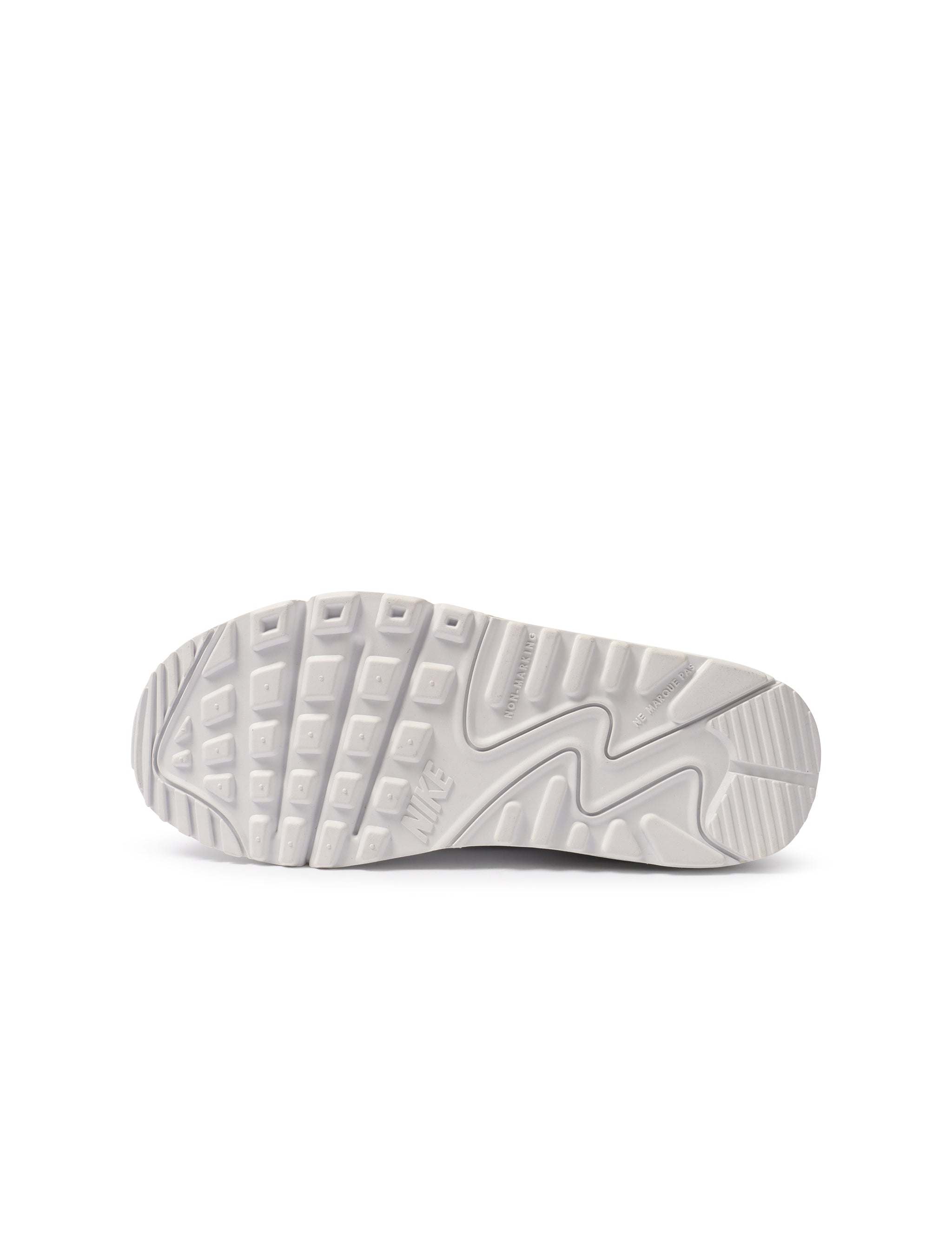 Nike Big Kids Airmax 90 LTR - White/White