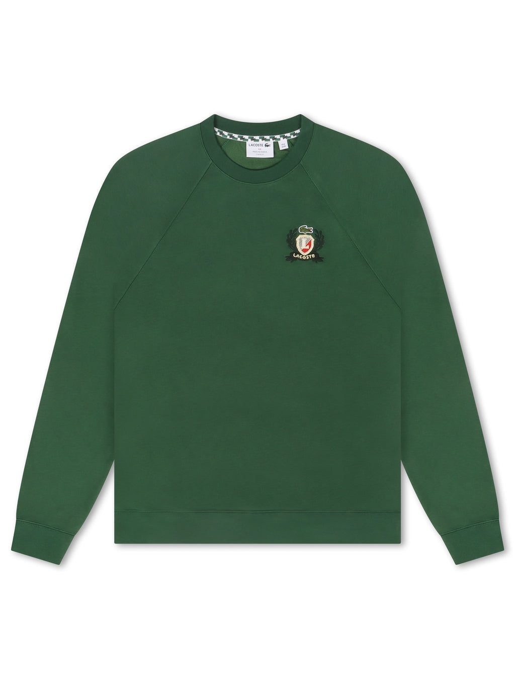 Lacoste Embroidered Shield Sweatshirt - Green