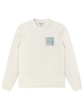 Lacoste Graphic Print Fleece Sweatshirt - Cream