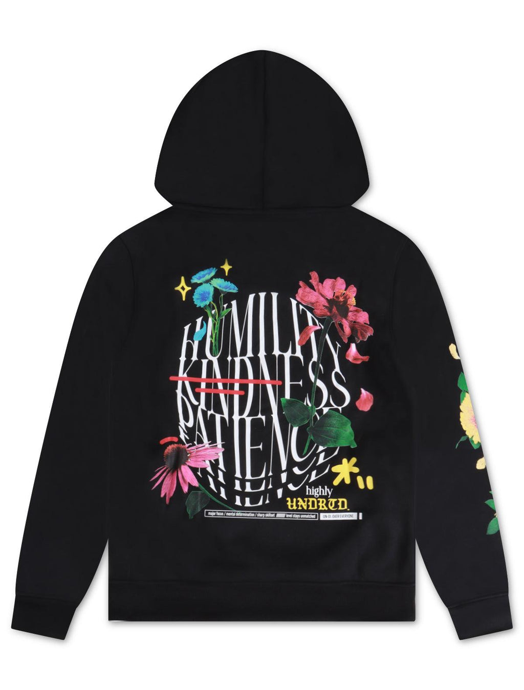 Underrated Humility & Kindness Hoodie - Black^