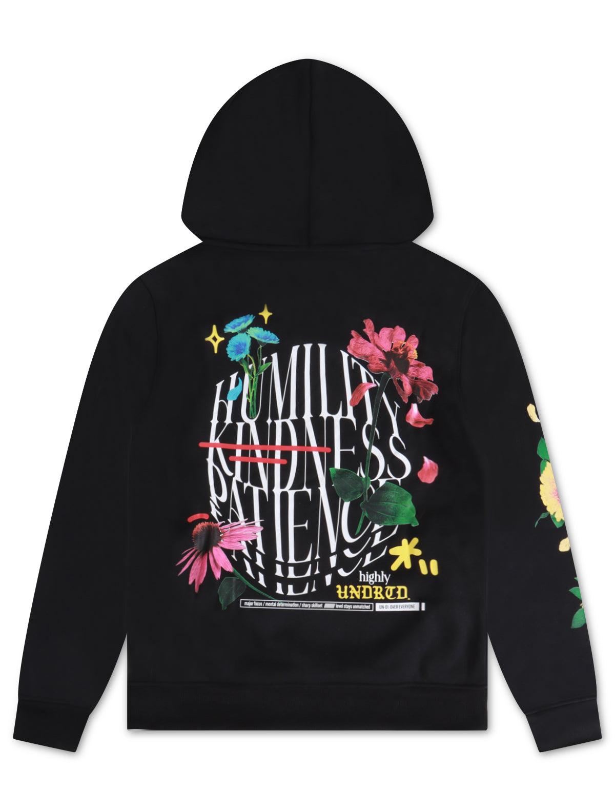 Underrated Humility & Kindness Hoodie - Black^