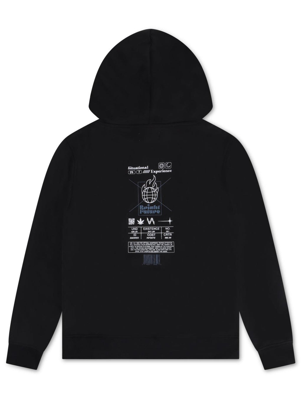 Underrated Bright Future Hoodie - Black