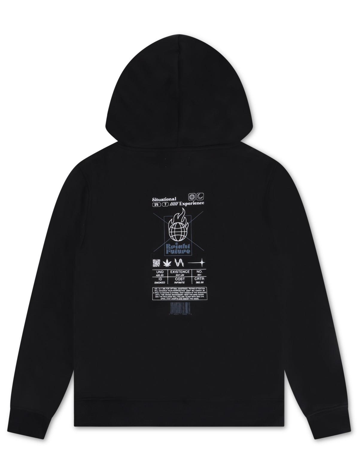 Underrated Bright Future Hoodie - Black