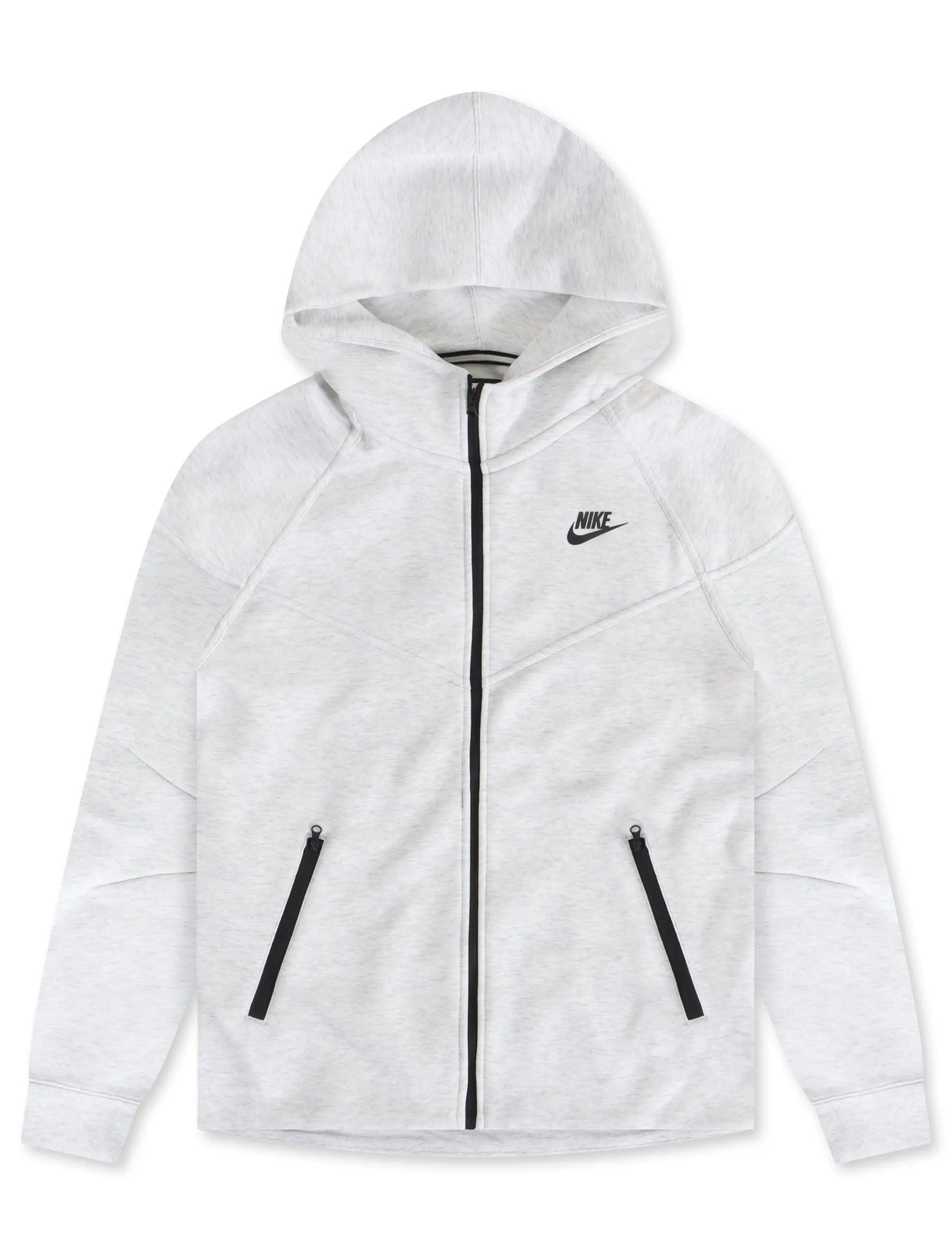 Nike Womens Sportswear Tech Fleece Hoodie - Grey
