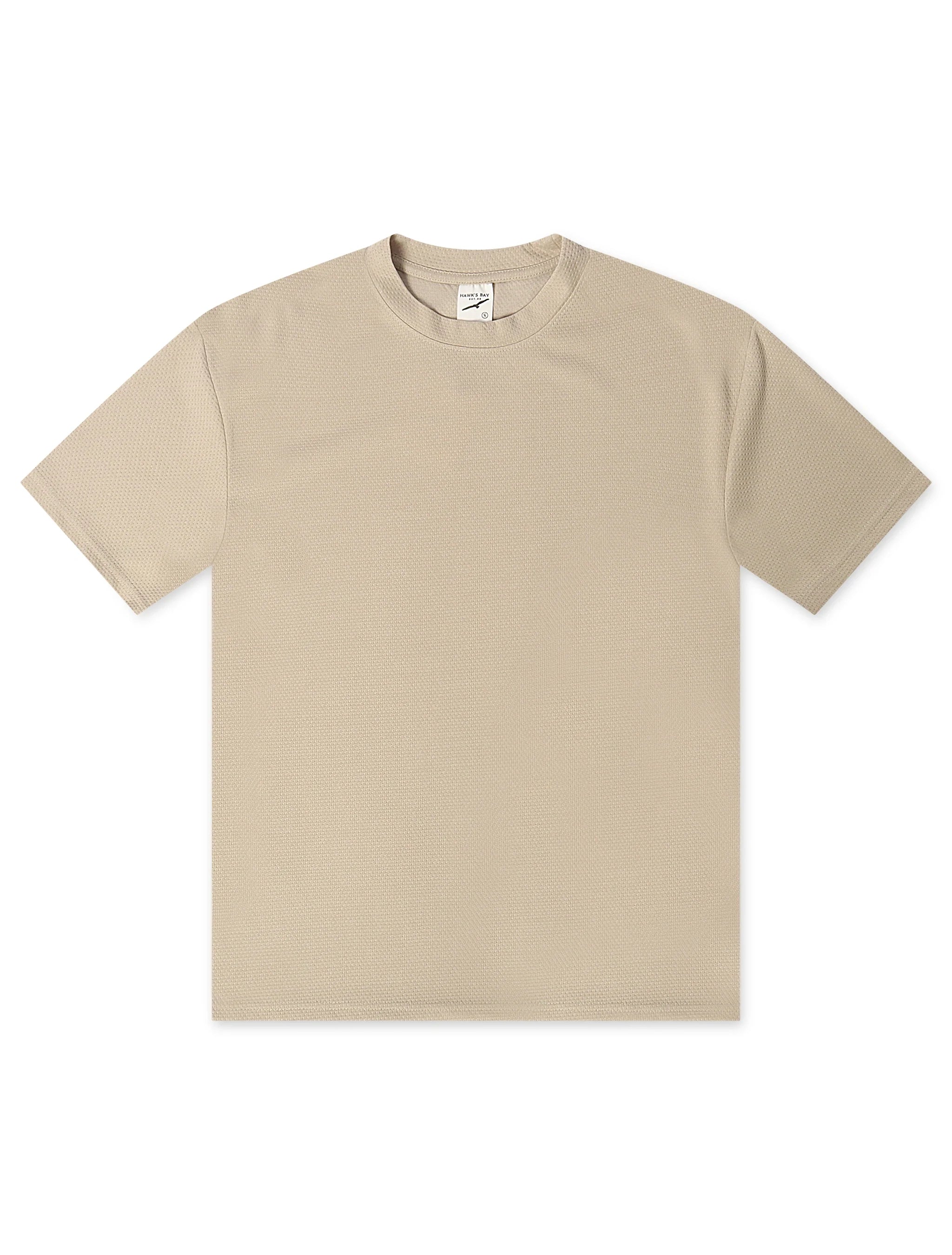 Denim Exchange Knit Tee - Khaki