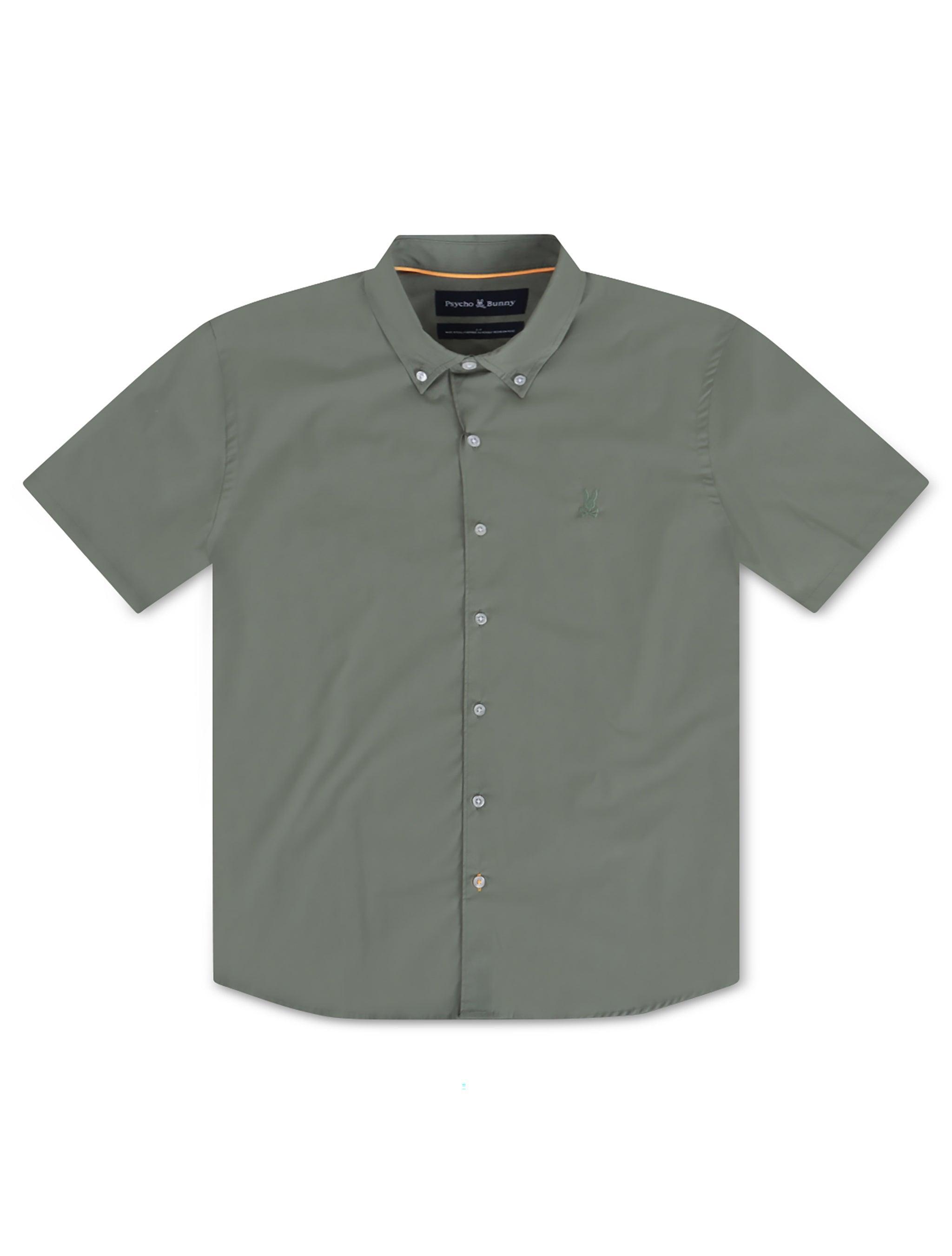 Psycho Bunny Ashland Button Up Shirt - Agave Green