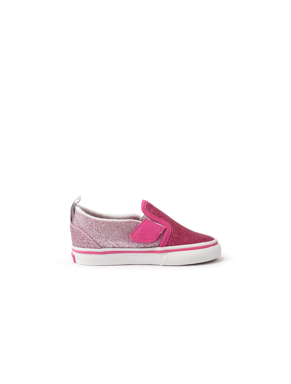 Vans (TD) Slip On V - Glitter Raspberry