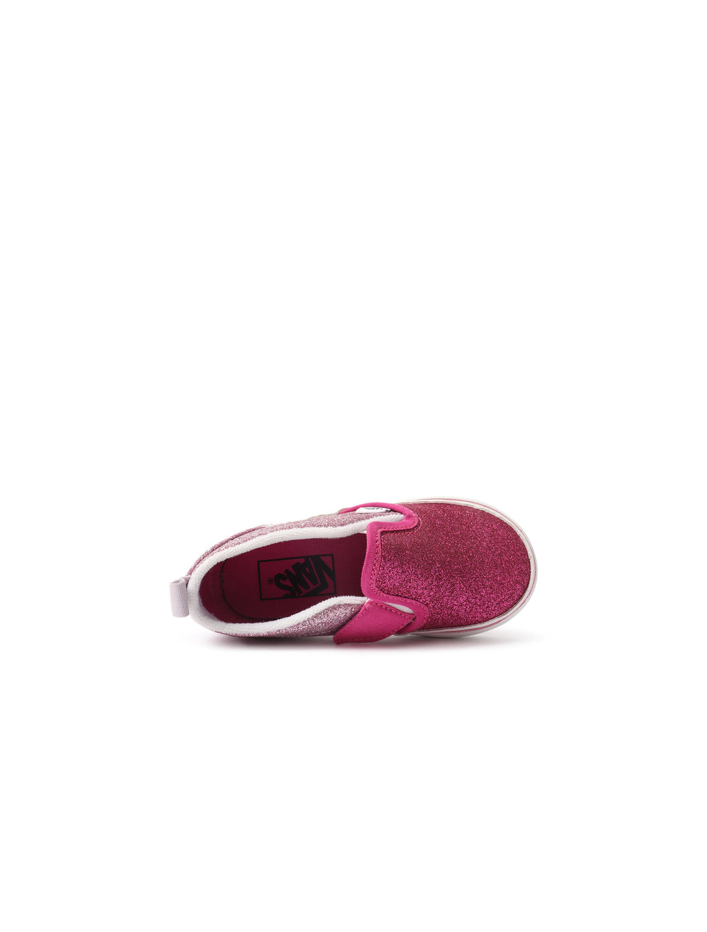 Vans (TD) Slip On V - Glitter Raspberry