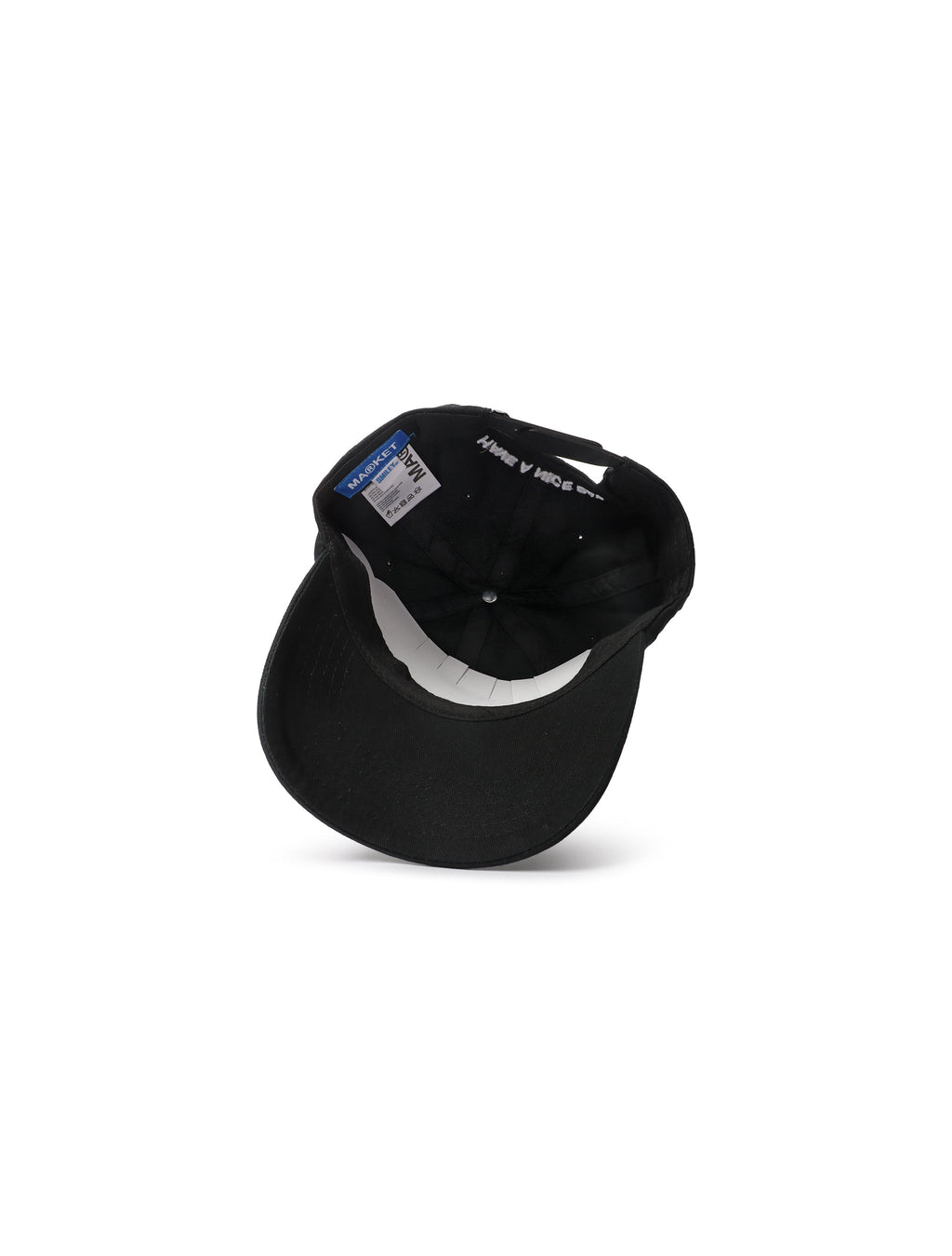 Market Studios Badge 6 Panel Hat - Black