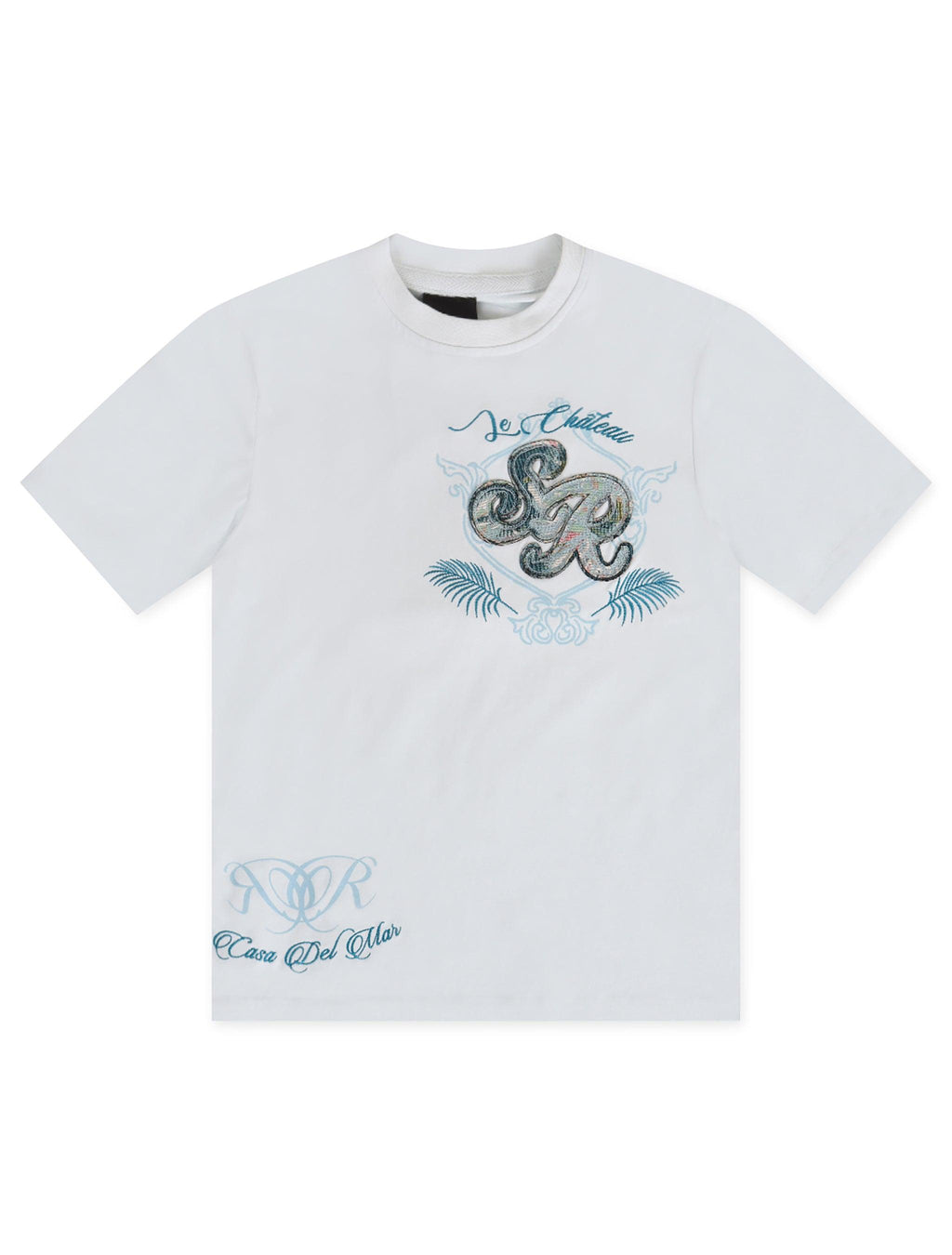 Smoke Rise Tapestry SS Tee -  Blue