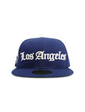 New Era 5950 Dodgers Champions Script Hat - Royal Blue