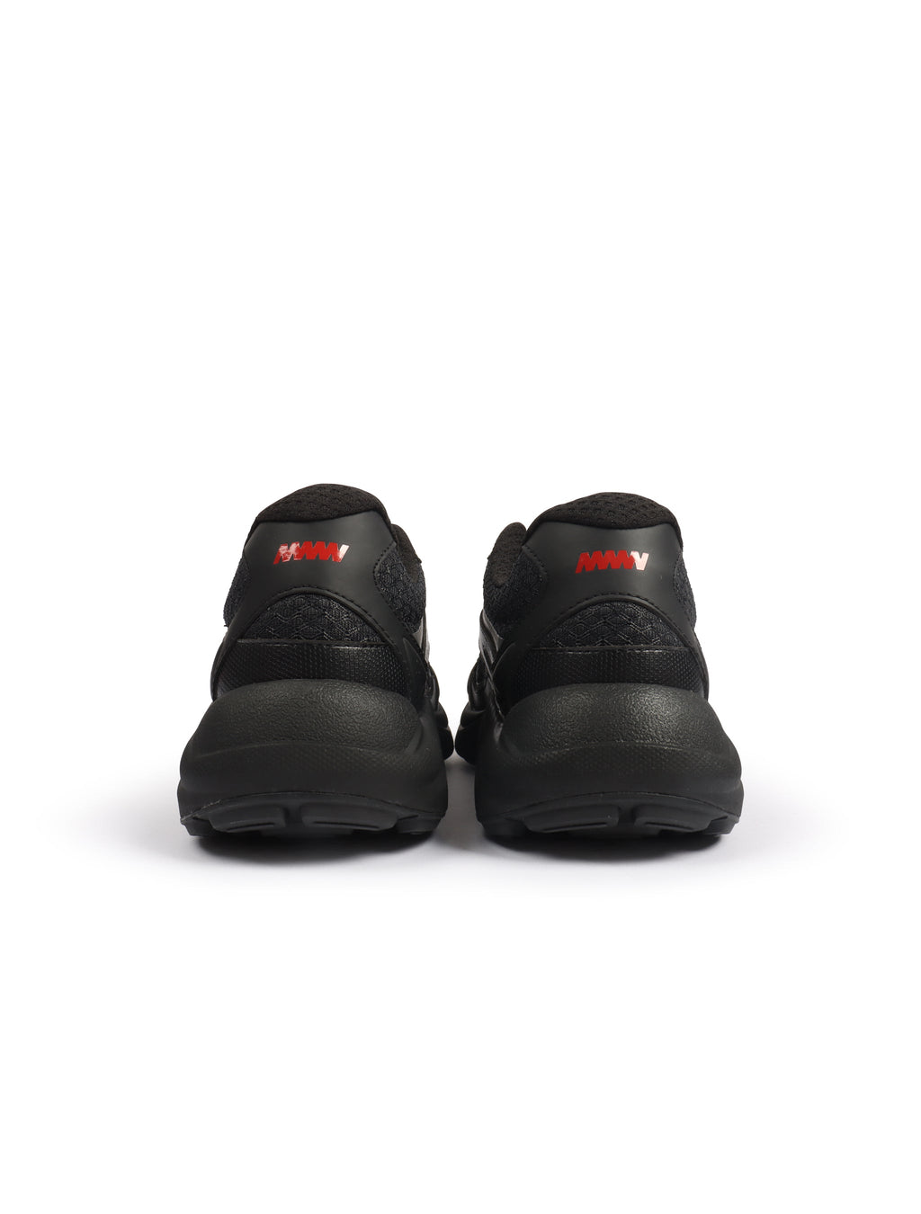 Hugo Boss Mens Trainers Leather Mesh - Black