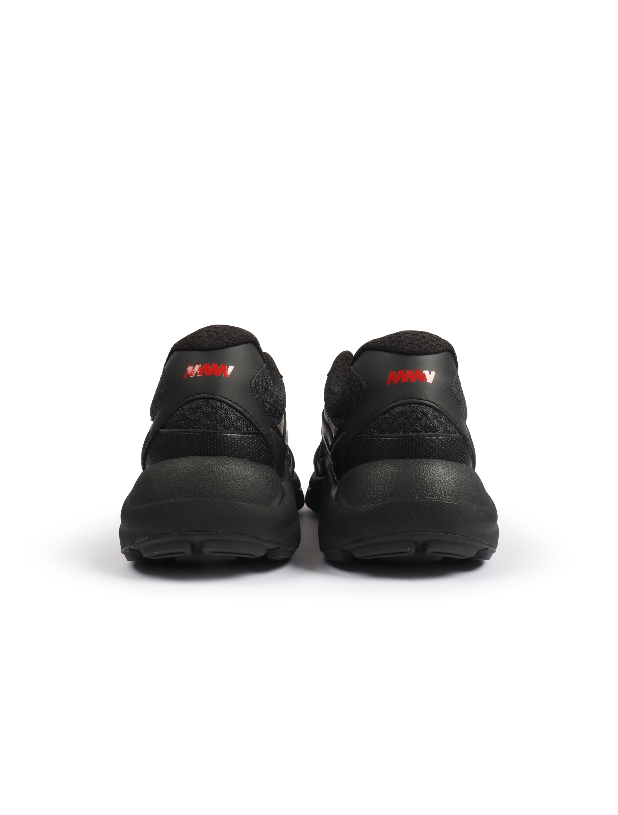Hugo Boss Mens Trainers Leather Mesh - Black