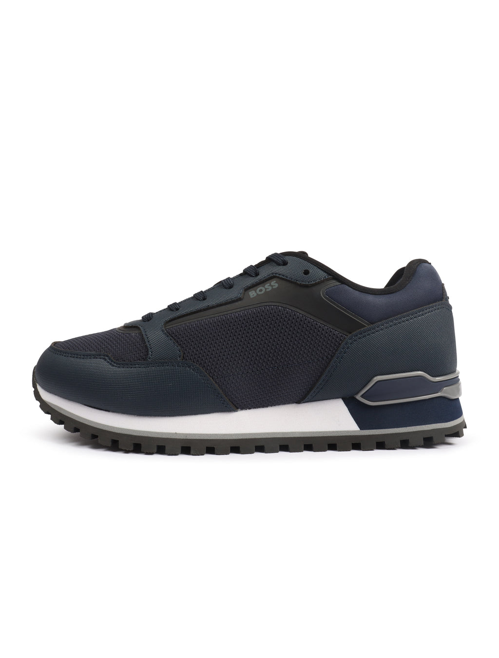 Hugo Boss Mens Parkour Runn Shoes - Dark Blue
