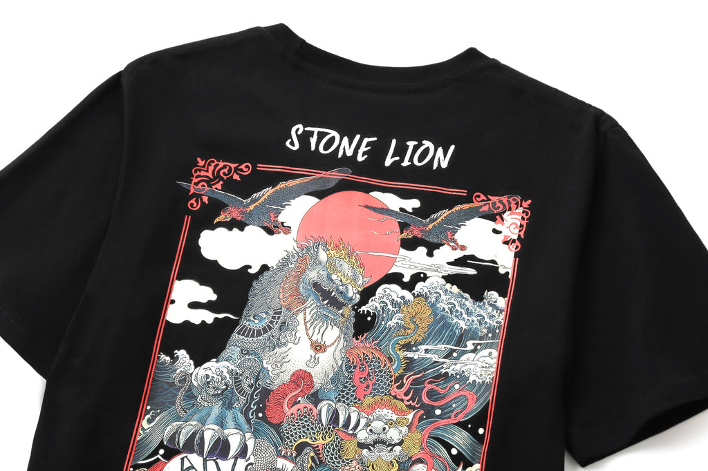YeT006 Stone Lion Tee