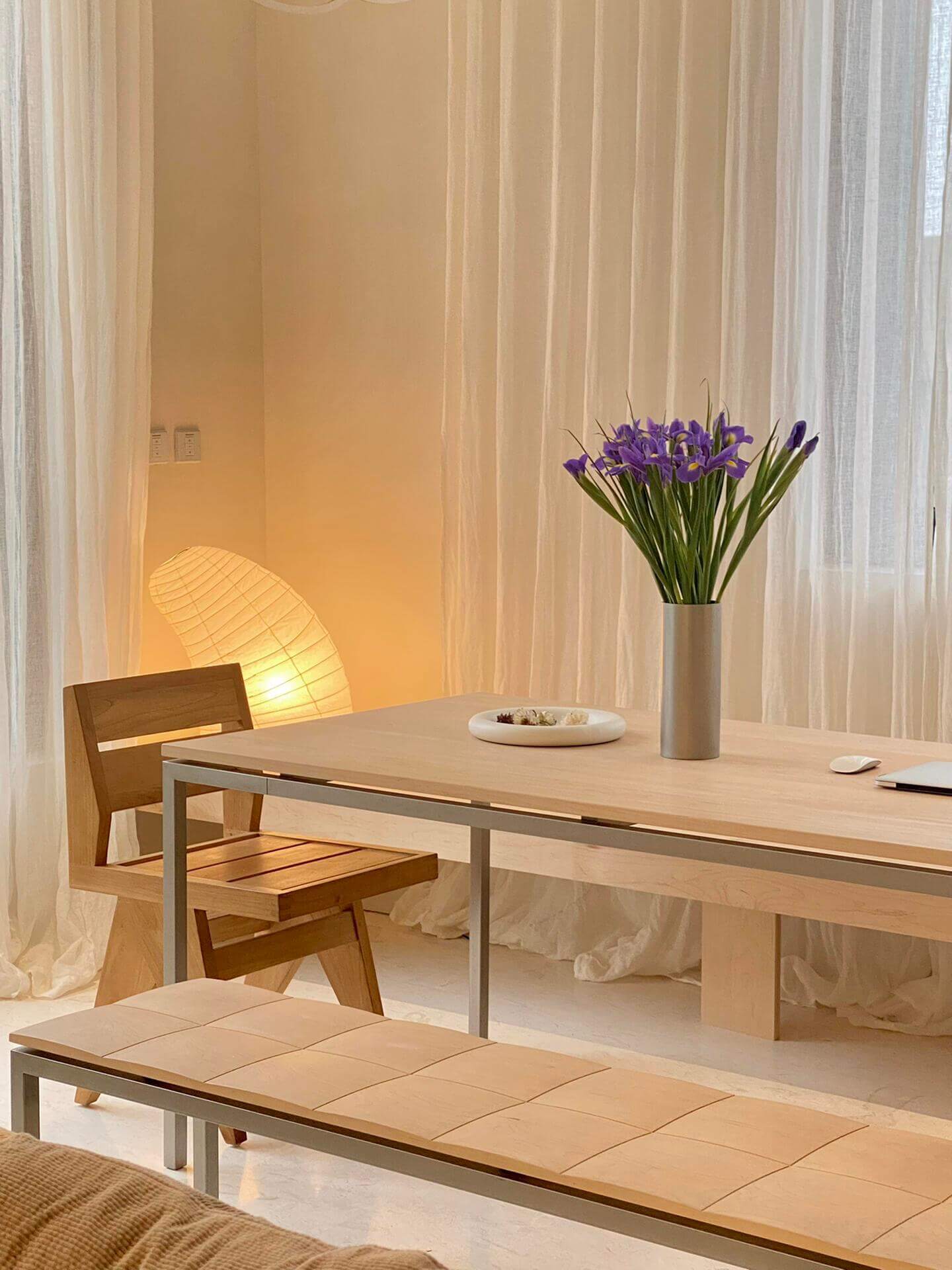 Washi Paper VB-13T Table Lamp