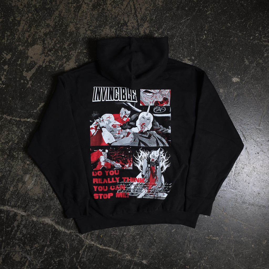 Neck Snap Pullover Hoodie