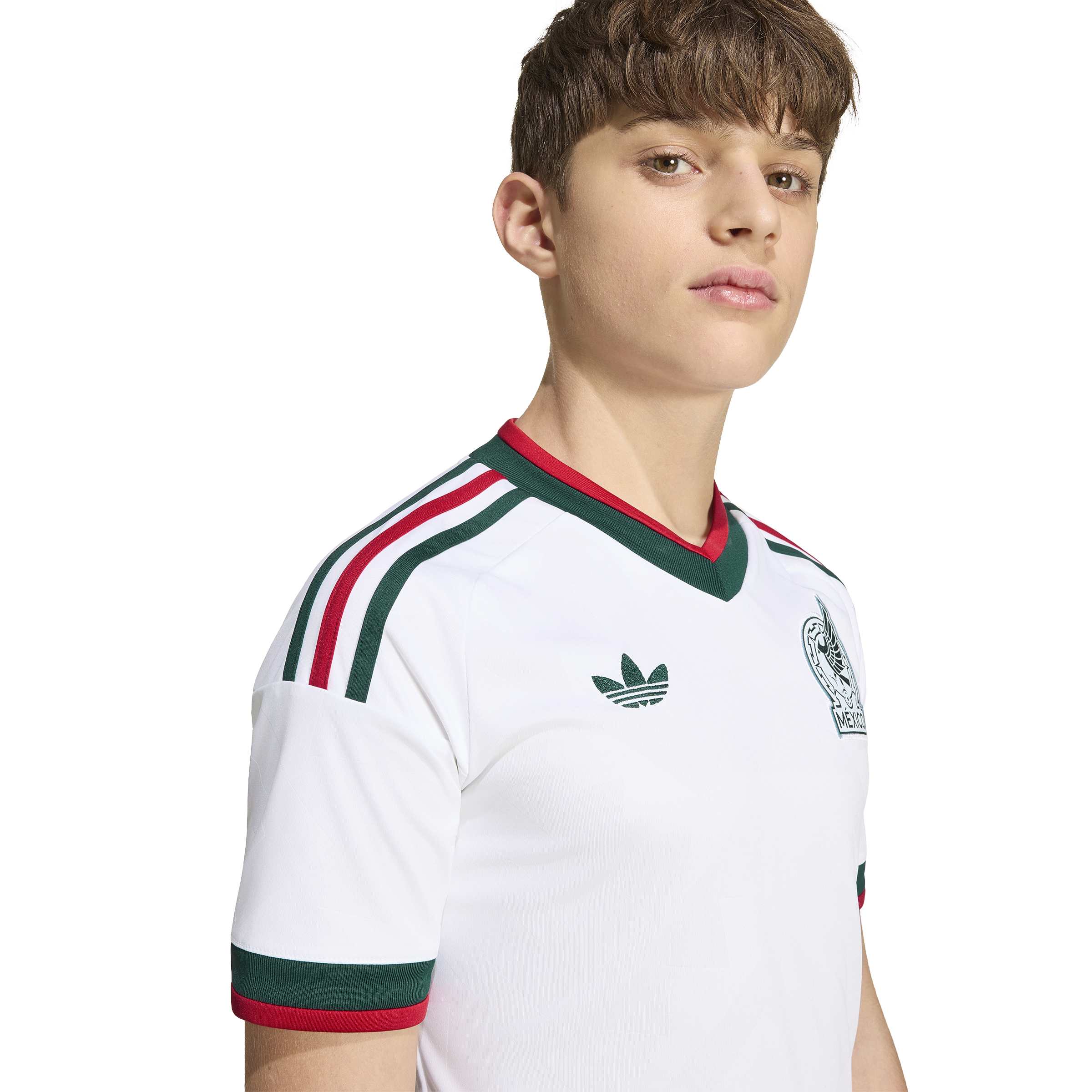 Adidas Kids Mexico 26 Away Jersey - White
