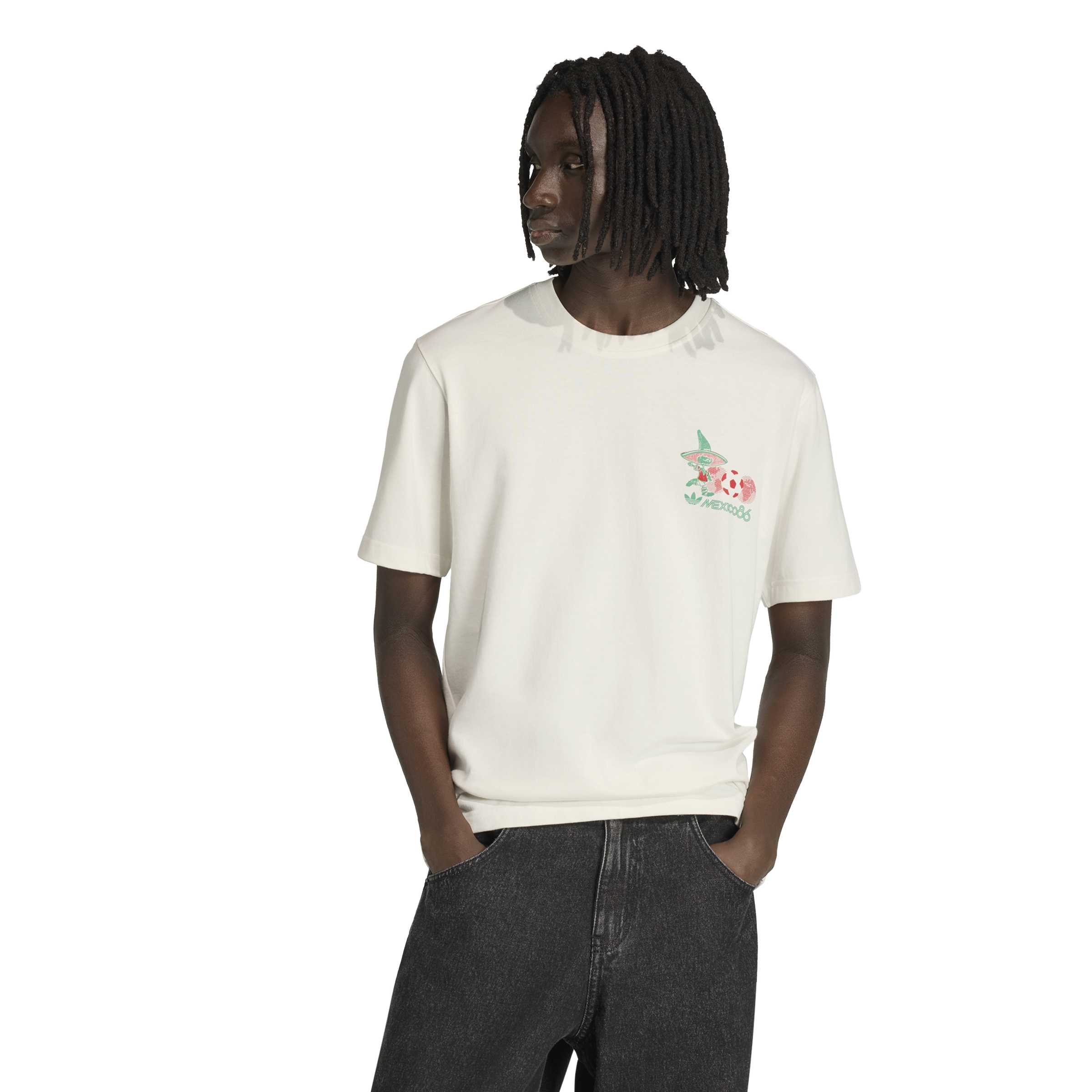 Adidas Mens Mascot Tee - Cloud White
