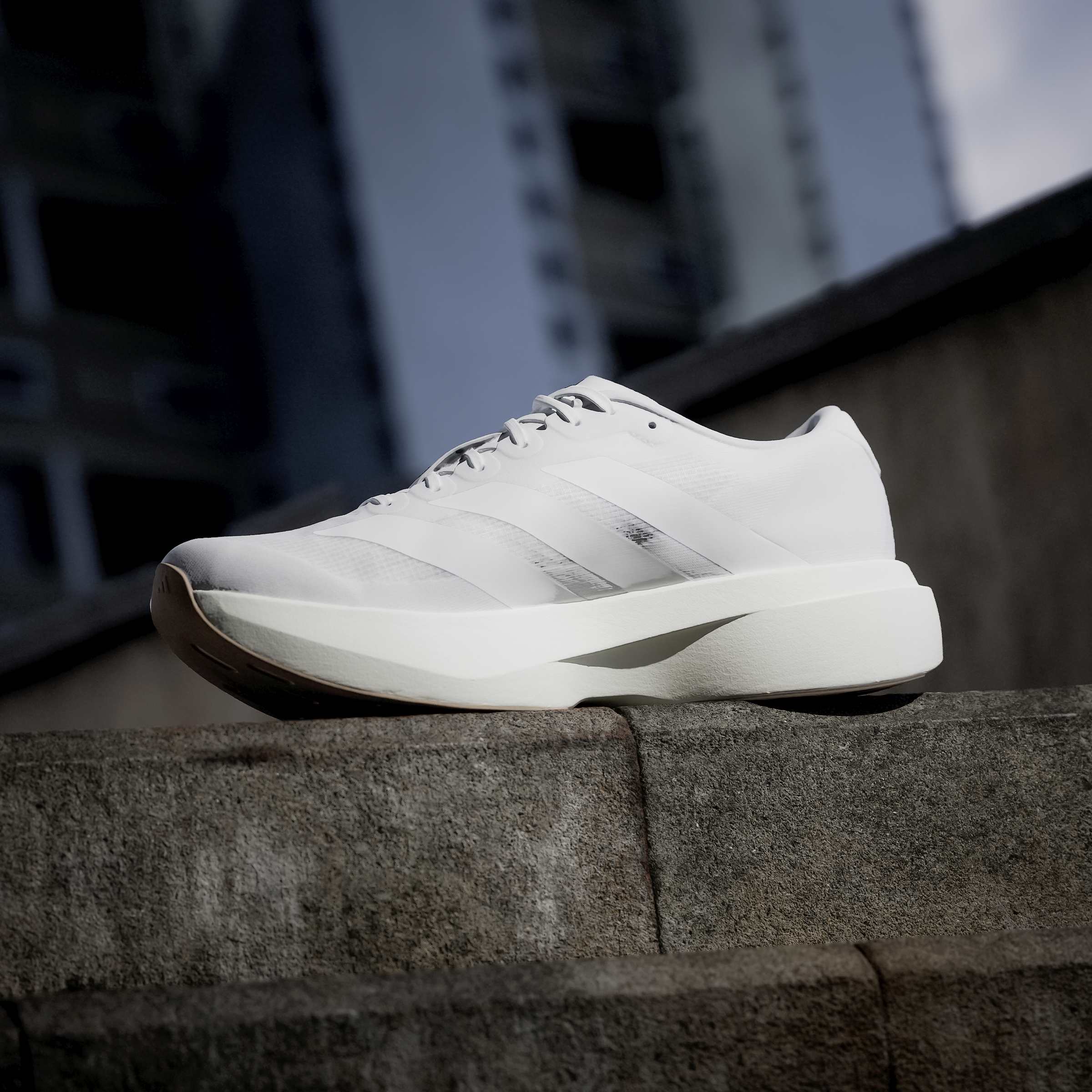 Adidas Mens adizero Evo SL - White