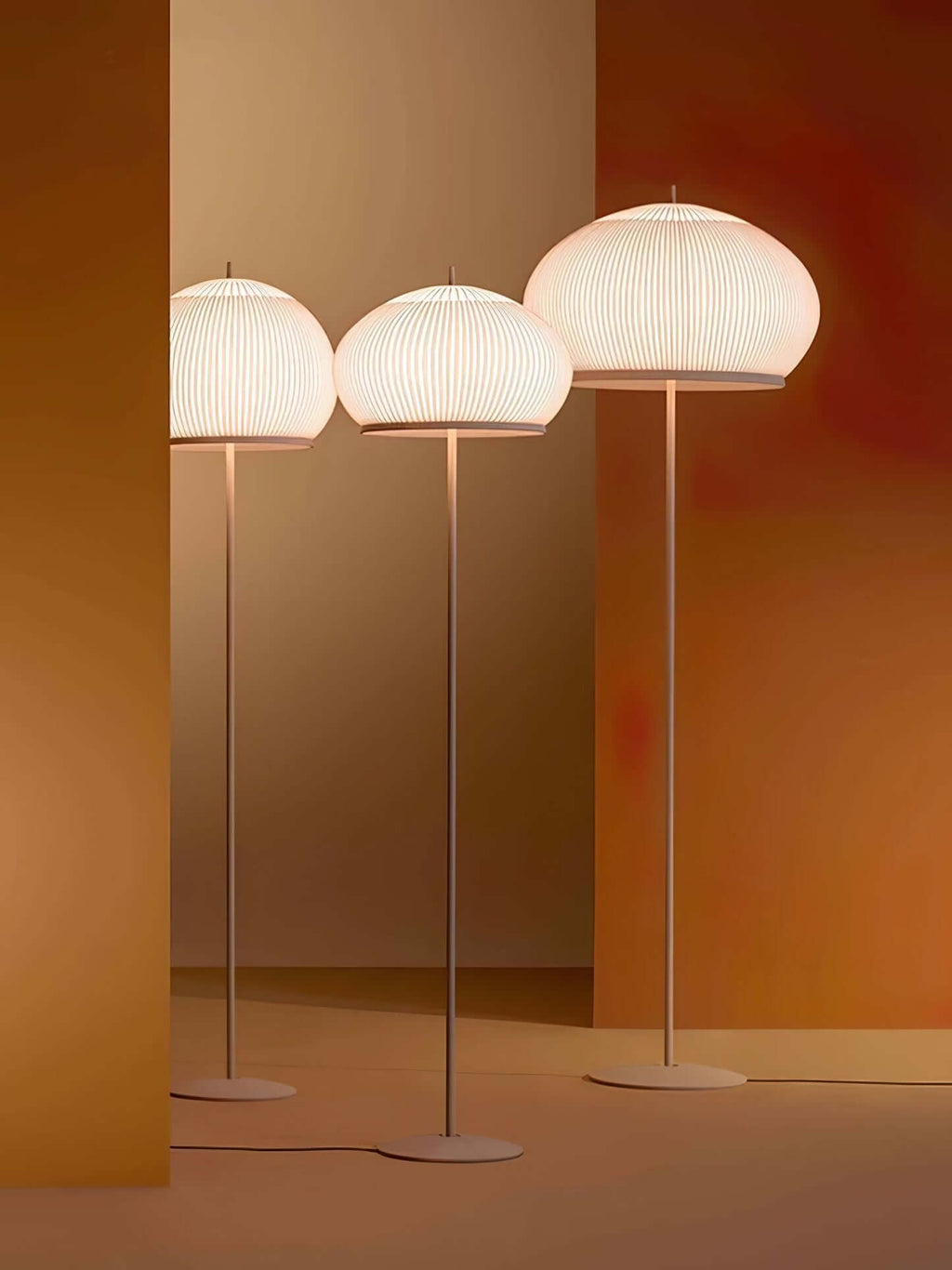 Knit Lantern Floor Lamp