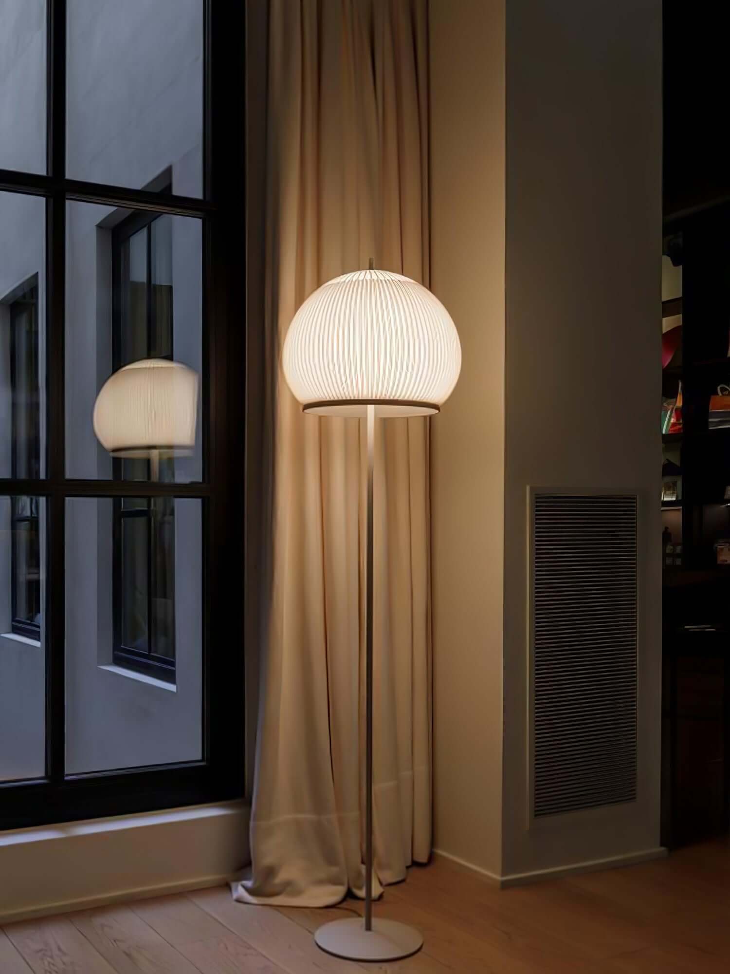 Knit Lantern Floor Lamp
