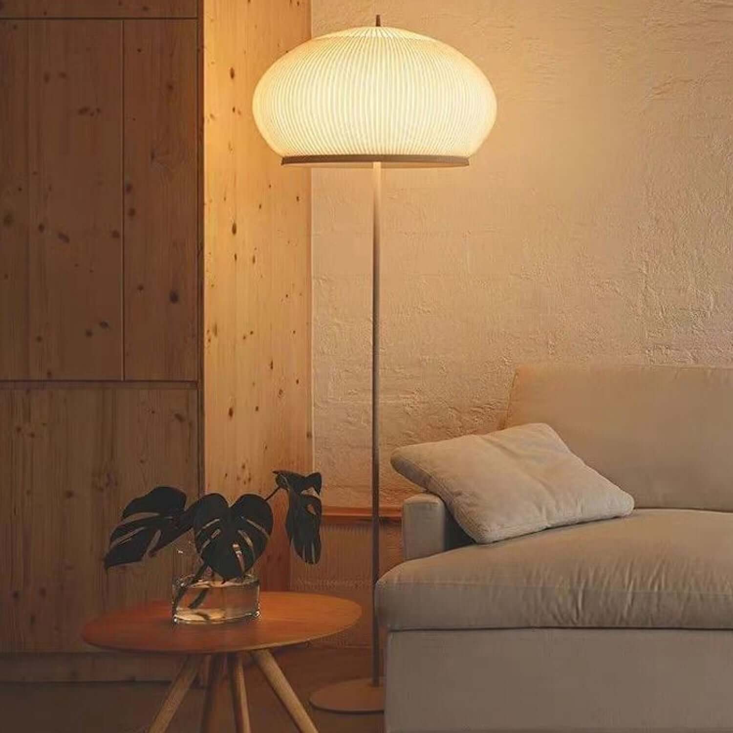 Knit Lantern Floor Lamp