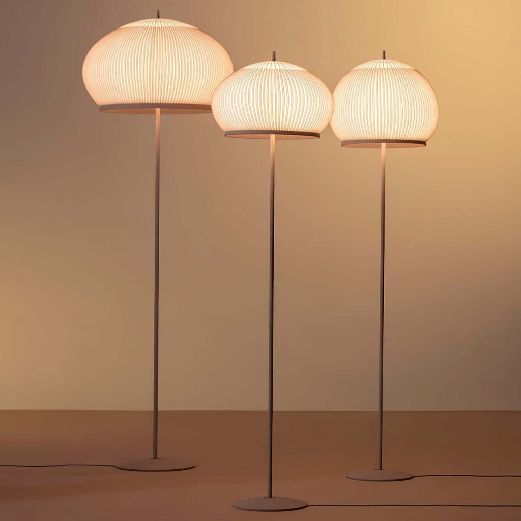 Knit Lantern Floor Lamp