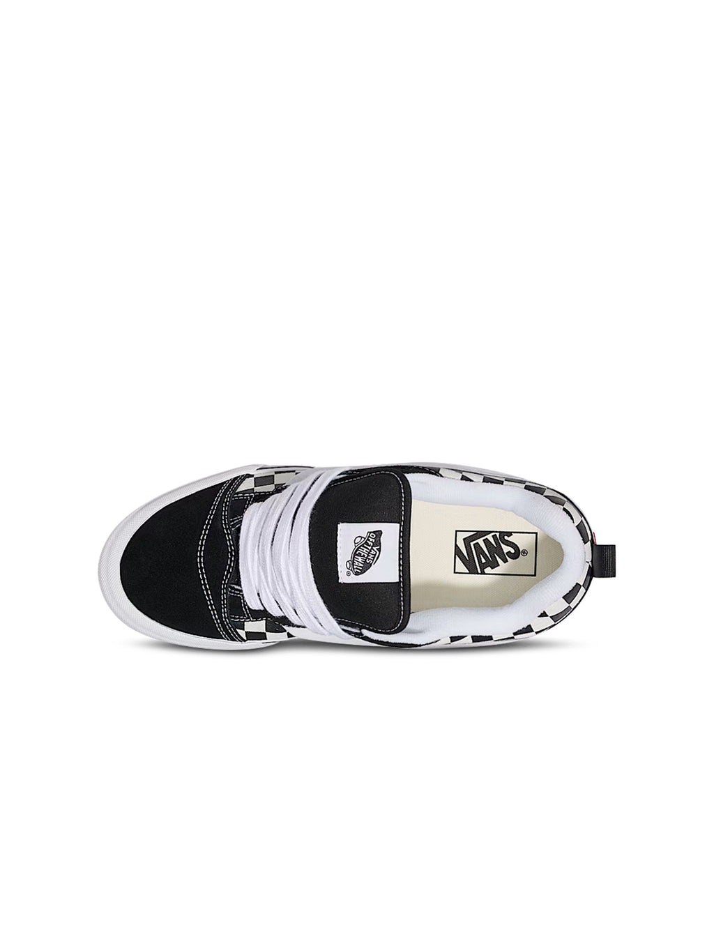 Vans Big Kids Knu School - Checkerboard Black