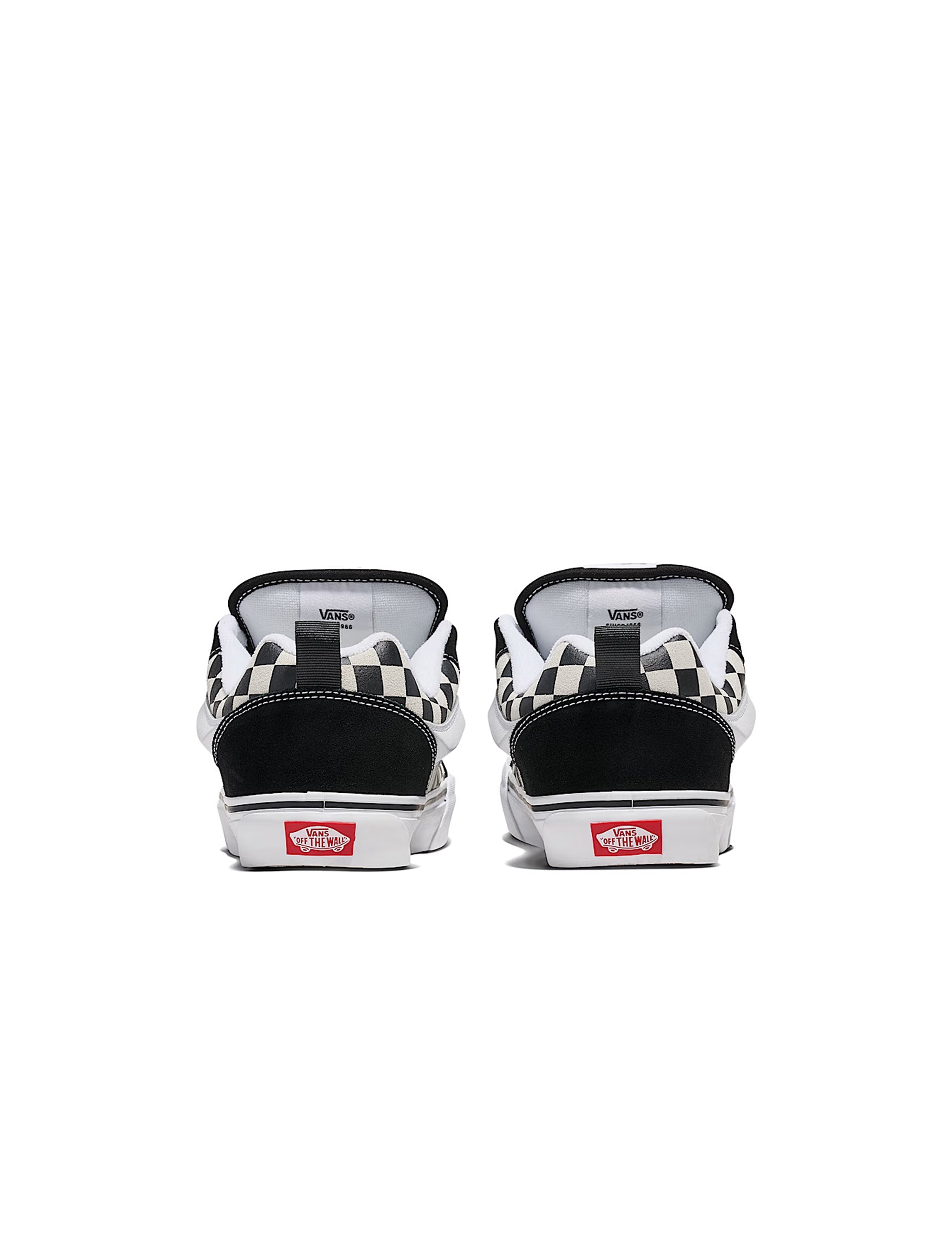 Vans Big Kids Knu School - Checkerboard Black