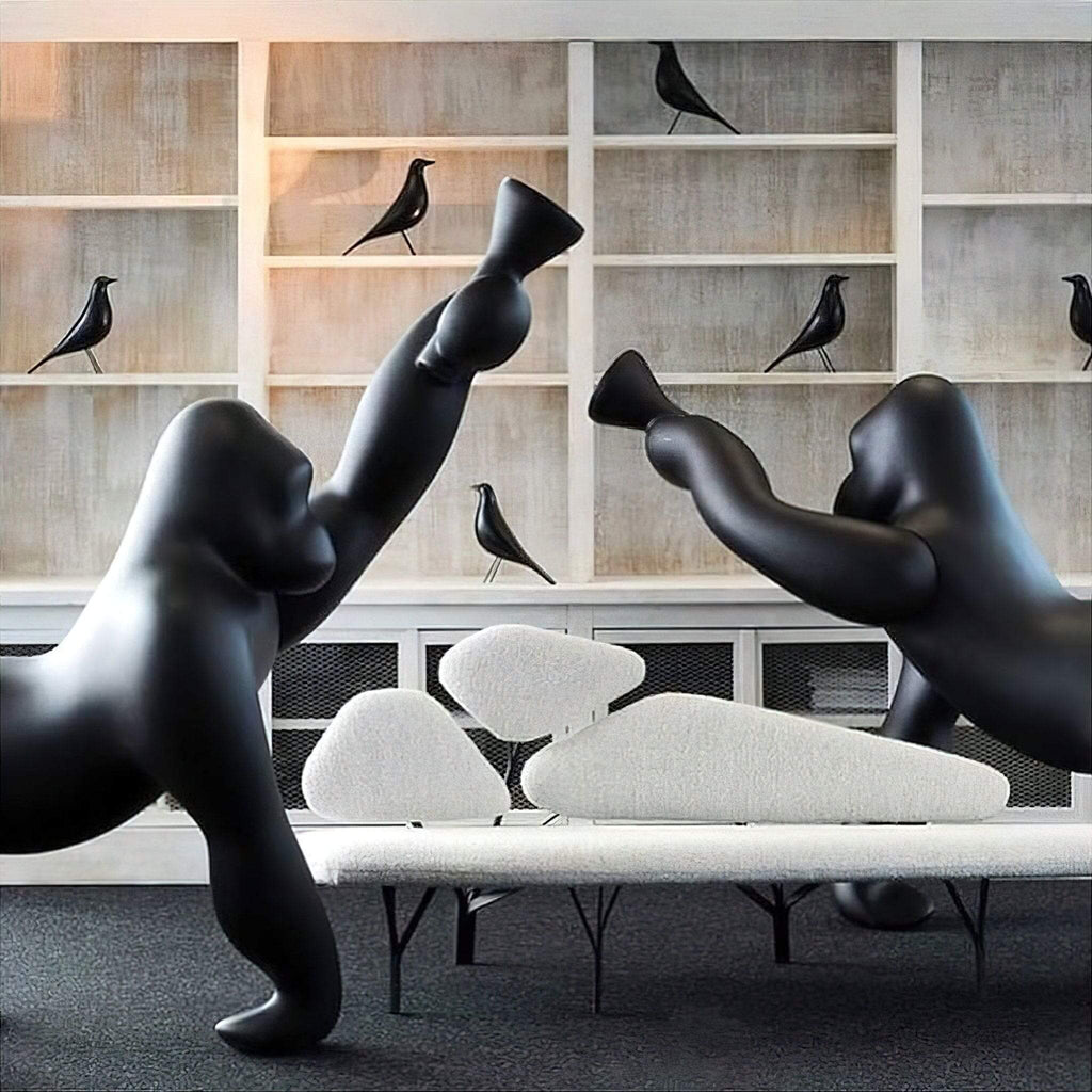 Kong Sculpture Floor Lamp