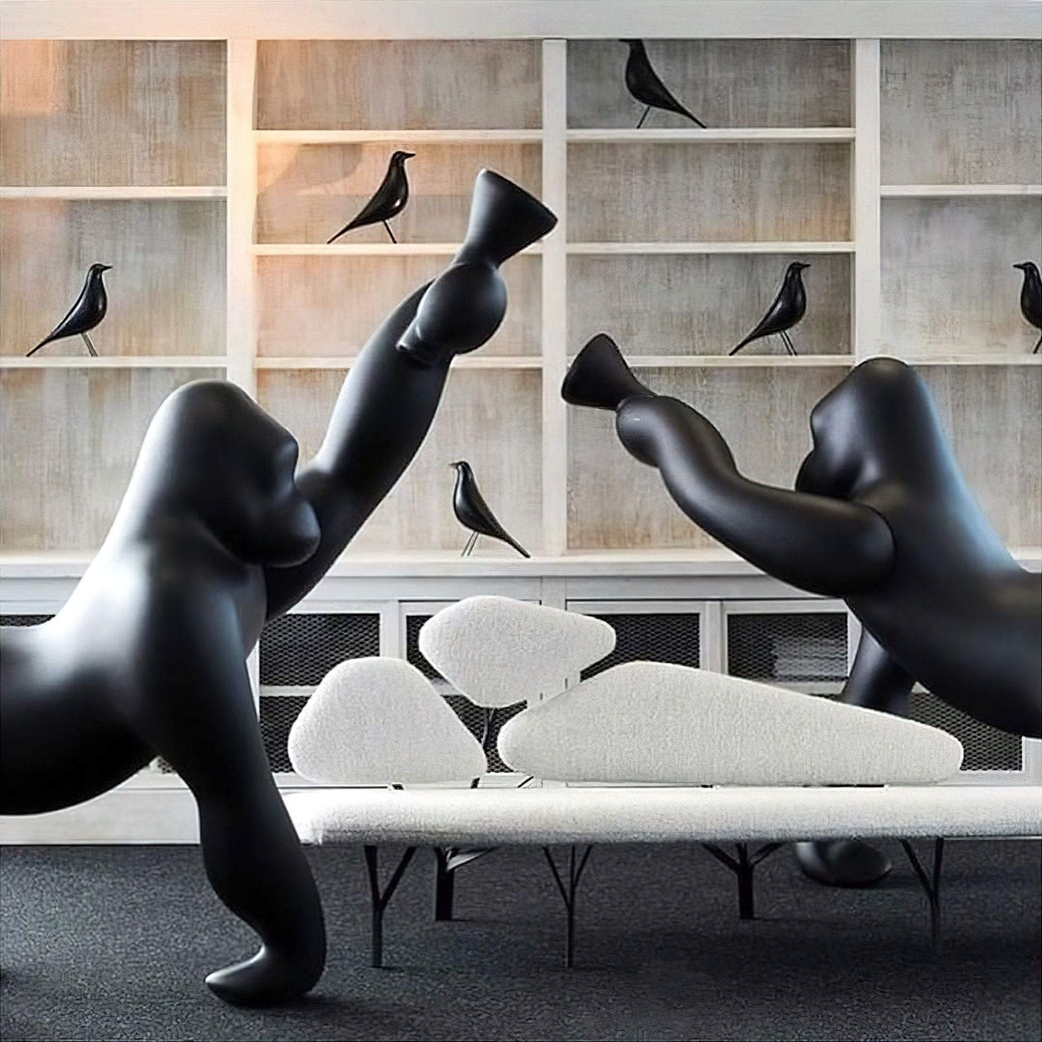 Kong Sculpture Floor Lamp