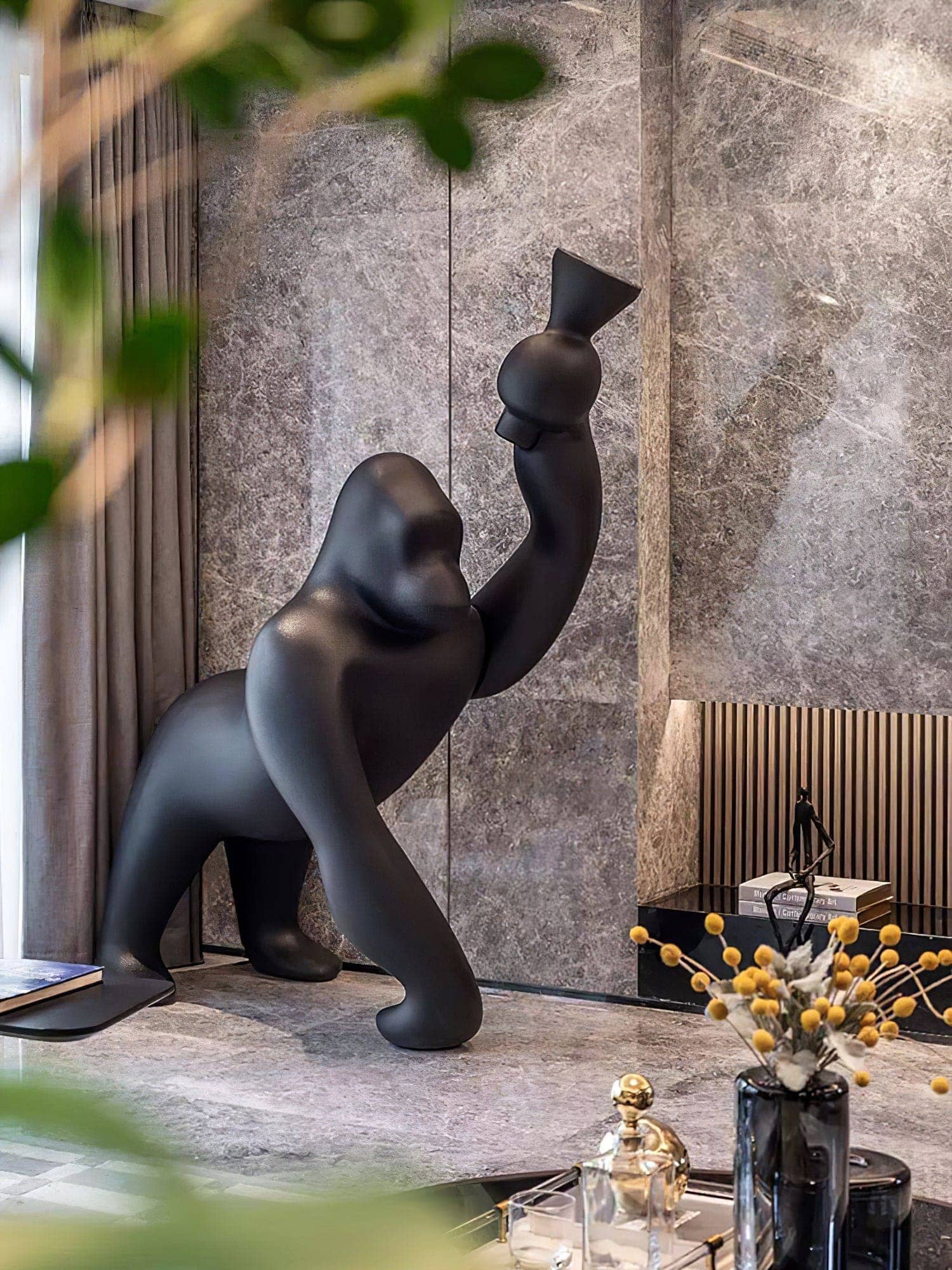 Kong Sculpture Floor Lamp