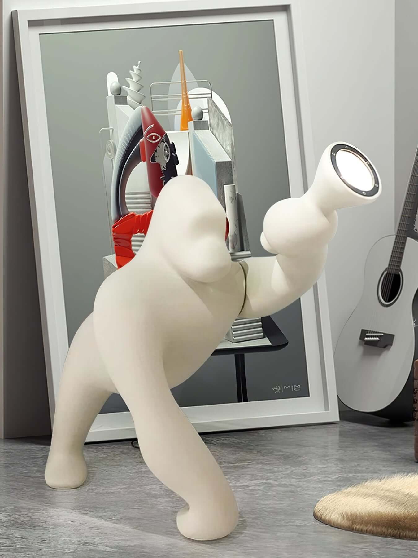 Kong Sculpture Floor Lamp