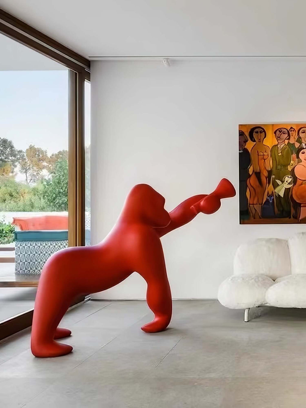 Kong Sculpture Floor Lamp