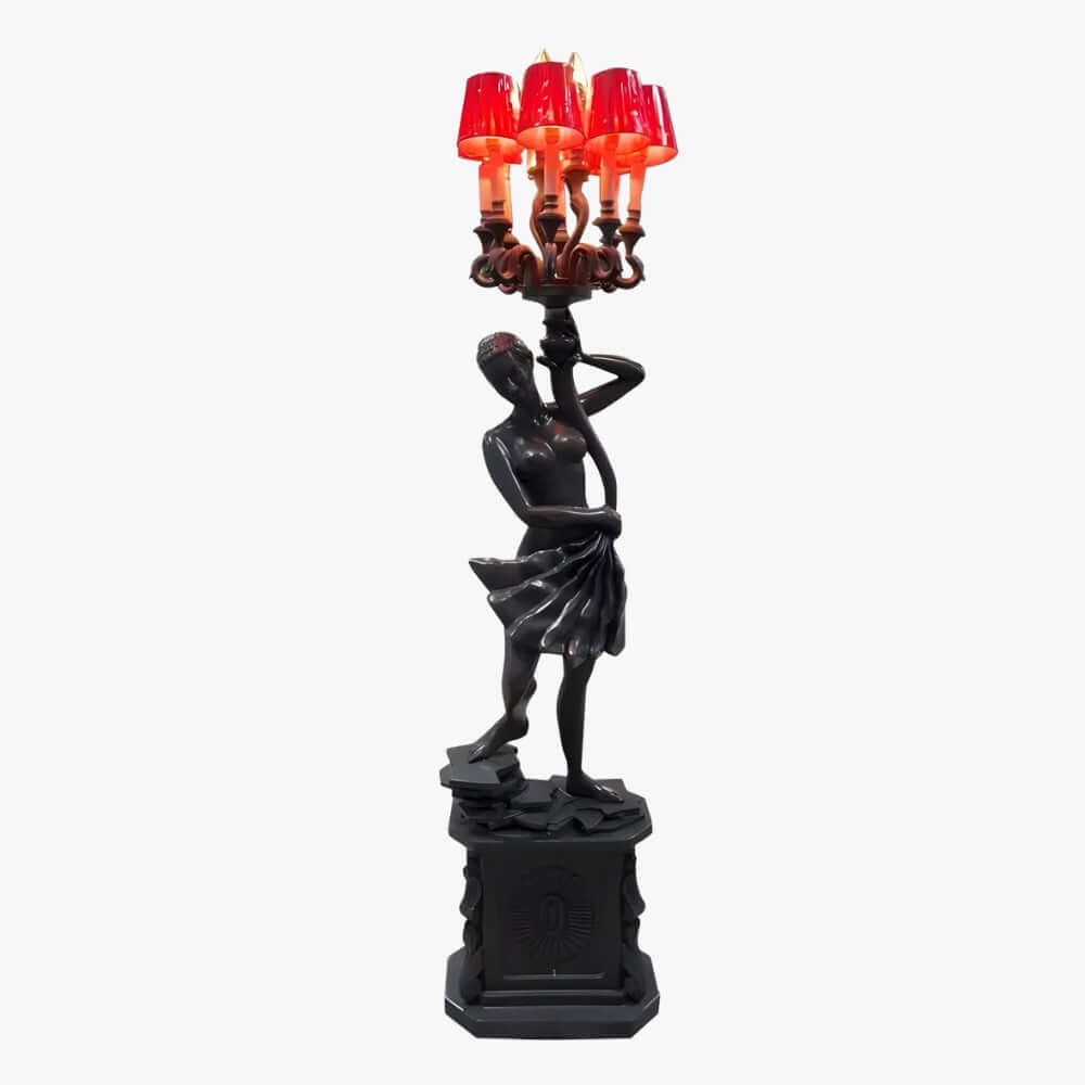 Krylon Sculpture Floor Lamp
