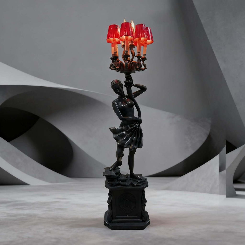 Krylon Sculpture Floor Lamp
