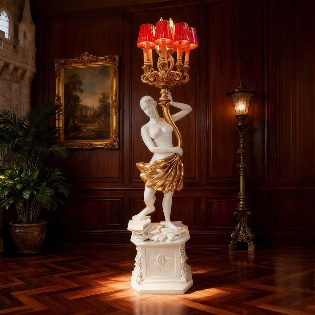Krylon Sculpture Floor Lamp
